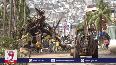 Bão Otis gây thiệt hại nặng tại Mexico