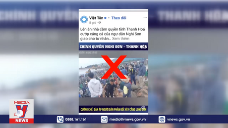 Bác bỏ thông tin cưỡng chế, đàn áp người dân phản đối xây dựng cảng Long Sơn