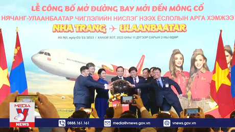 Vietjet Air mở đường bay kết nối Mông Cổ và Nha Trang