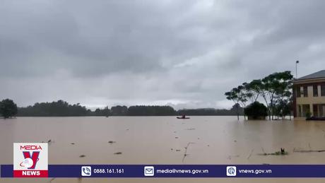 Cục Cảnh sát giao thông tìm kiếm người mất tích do lũ ở Hà Tĩnh