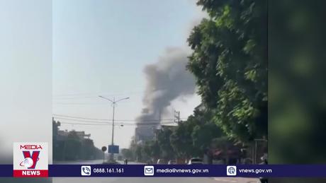 Cháy nhà kho công ty gây thiệt hại một tỷ đồng