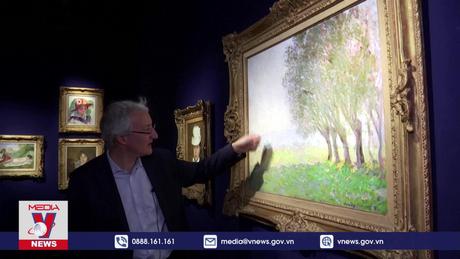 Đấu giá tranh phong cảnh của danh họa Monet