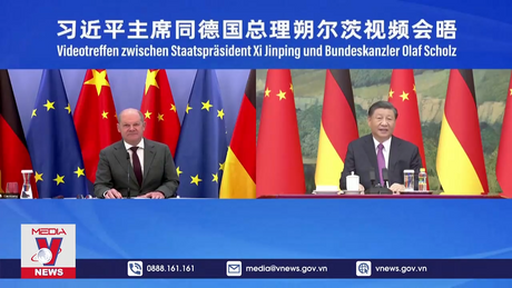 Đức và Trung Quốc thảo luận các vấn đề quốc tế