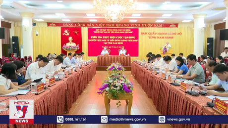 Kiểm tra thực hiện cuộc vận động “Người Việt Nam ưu tiên dùng hàng Việt Nam” tại Nam Định