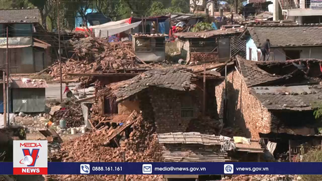 Lại xảy ra động đất lớn ở Nepal