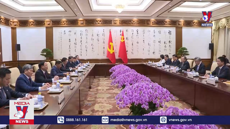 Đoàn đại biểu Đảng Cộng sản Việt Nam làm việc tại Trung Quốc