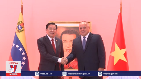 Đoàn đại biểu Đảng Cộng sản Việt Nam làm việc tại Venezuela