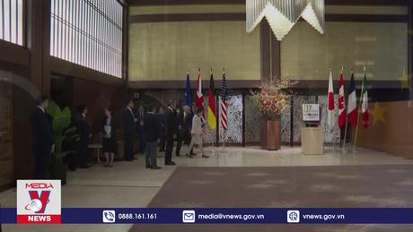 Khai mạc Hội nghị ngoại trưởng G7