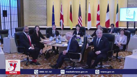 Các Ngoại trưởng G7 thảo luận nhiều vấn đề quốc tế