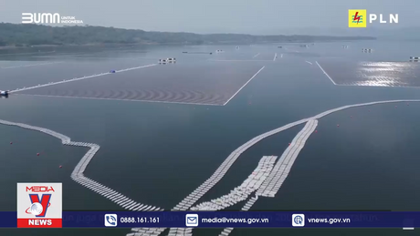 Indonesia khánh thành nhà máy điện mặt trời nổi lớn thứ ba thế giới