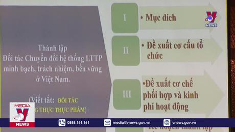 Xây dựng hệ thống lương thực có trách nhiệm 