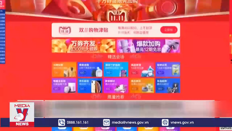 Sôi động ngày mua sắm dịp lễ độc thân