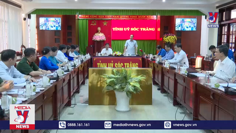 Đoàn công tác của Quốc hội làm việc tại Sóc Trăng