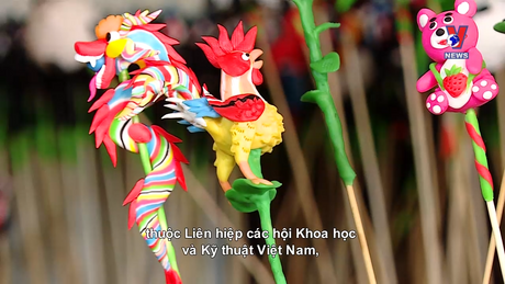 Không gian Pháp ngữ: Nghệ nhân Đặng Văn Hậu tiếp lửa tò he truyền thống