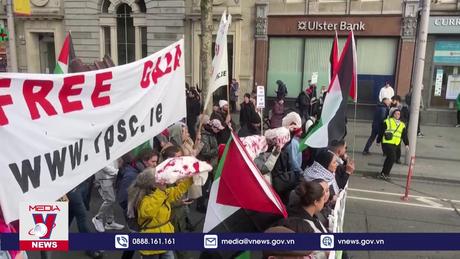 Người dân nhiều nước biểu tình phản đối xung đột