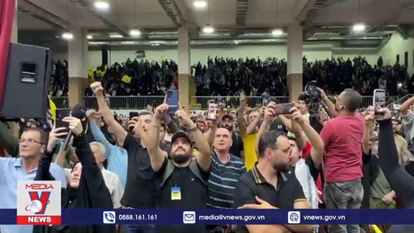 Thủ lĩnh Hezbollah kêu gọi gây áp lực với Mỹ để ngăn Israel