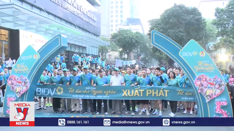 5 năm giải chạy BIDVRUN - Tết ấm cho người nghèo