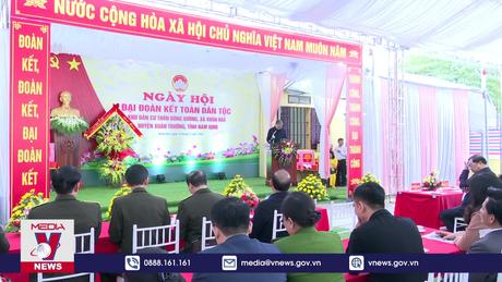 Ngày hội Đại đoàn kết toàn dân tộc tại Nam Định