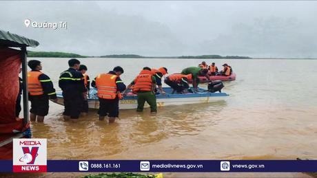 3 người mất tích do mưa lũ tại Quảng Trị