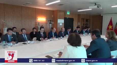 Phó Chủ tịch thường trực Quốc hội Trần Thanh Mẫn làm việc tại Bồ Đào Nha