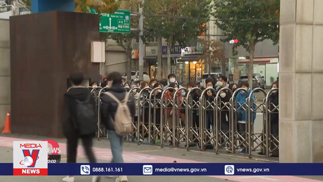 Hàn Quốc điều chỉnh lịch trình hơn 90 chuyến bay để tránh gây ồn kỳ thi đại học