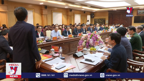 Trưởng Ban Kinh tế Trung ương làm việc với tỉnh Hà Tĩnh