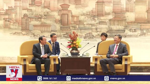 Đoàn đại biểu cấp cao TPHCM làm việc tại Trung Quốc