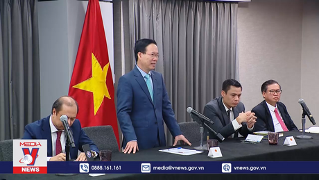 Chủ tịch nước gặp mặt lãnh đạo, cán bộ các cơ quan đại diện Việt Nam tại Hoa Kỳ