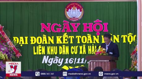 Ngày hội Đại đoàn kết dân tộc tại Quảng Trị