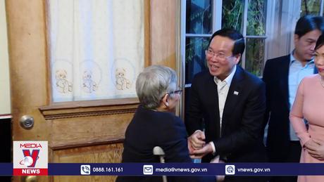 Chủ tịch nước thăm gia đình kiều bào, thăm Đại học Stanford