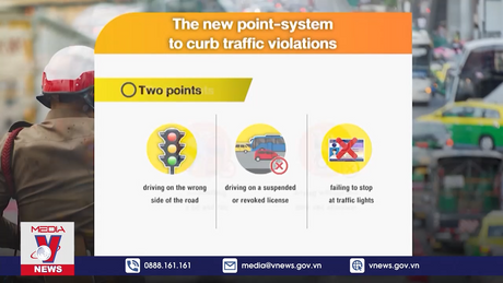 Nhiều nước trừ điểm GPLX khi vi phạm giao thông