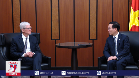 Chủ tịch nước Võ Văn Thưởng tiếp Lãnh đạo Apple