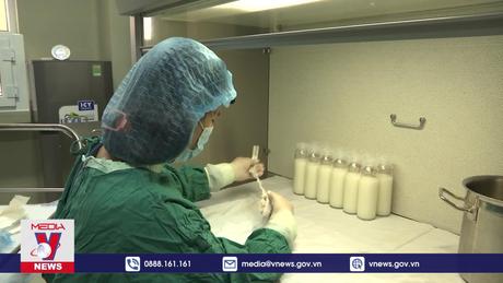 Đề xuất BHYT chi trả cho sữa mẹ hiến tặng thanh trùng