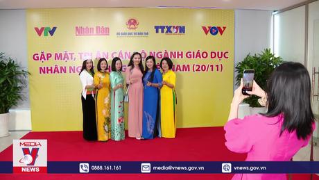 Báo chí đồng hành tri ân nhà giáo
