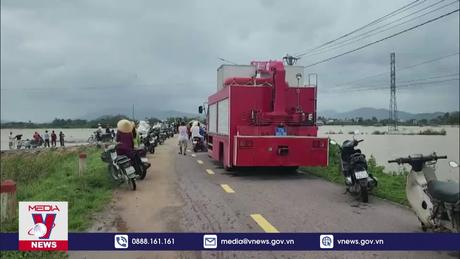 Một phụ nữ tử vong do lũ cuốn ở Bình Định
