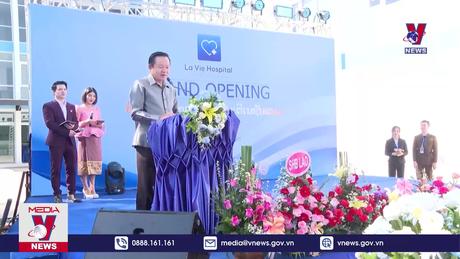 Khai trương Bệnh viện của người Việt Nam tại Lào