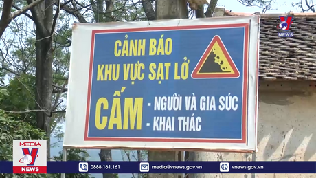 Phản hồi thông tin sạt lở núi tại xã Cầu Lộc, Thanh Hóa
