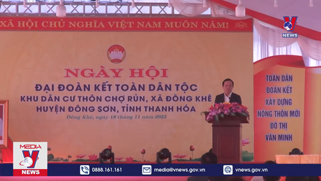 Ngày hội Đại đoàn kết toàn dân tộc khu dân cư thôn Chợ Rủn