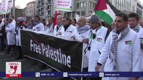 Biểu tình kêu gọi chấm dứt xung đột Israel - Hamas