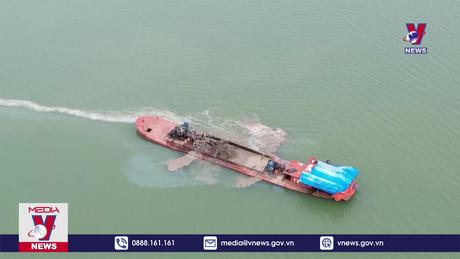 Cát tặc lộng hành trên lòng hồ Thủy điện Ialy 