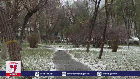 Không khí lạnh tăng cường ở Trung Quốc