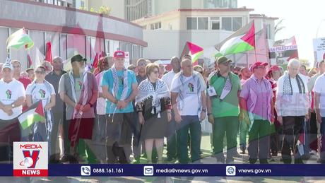 Cuba tổ chức cuộc tuần hành ủng hộ Palestine