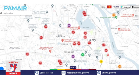 Ô nhiễm không khí quay trở lại các tỉnh miền Bắc