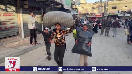 Những chuyến hàng cứu trợ đầu tiên vào Gaza sau khi ngừng bắn