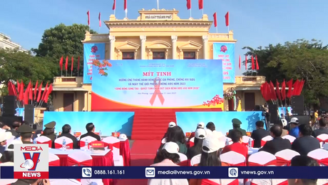 Quyết tâm chấm dứt dịch bệnh AIDS vào năm 2023