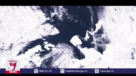 Tảng băng lớn nhất thế giới đang di chuyển