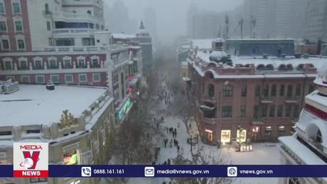 Không khí lạnh tăng cường ở Trung Quốc