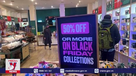Black Friday mất sức hút ở Anh