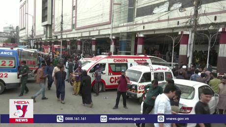 Nguyên nhân vụ cháy trung tâm mua sắm ở Pakistan
