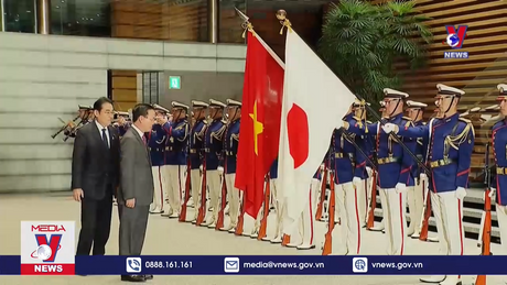 Lễ đón chính thức Chủ tịch nước Võ Văn Thưởng thăm Nhật Bản